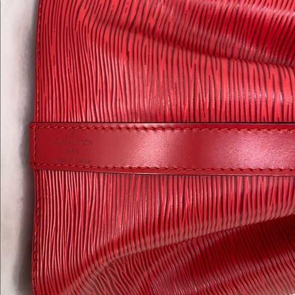 ❤️ LOUIS VUITTON Epi Noe Castillan Red ❤️ - Picture 6 of 14